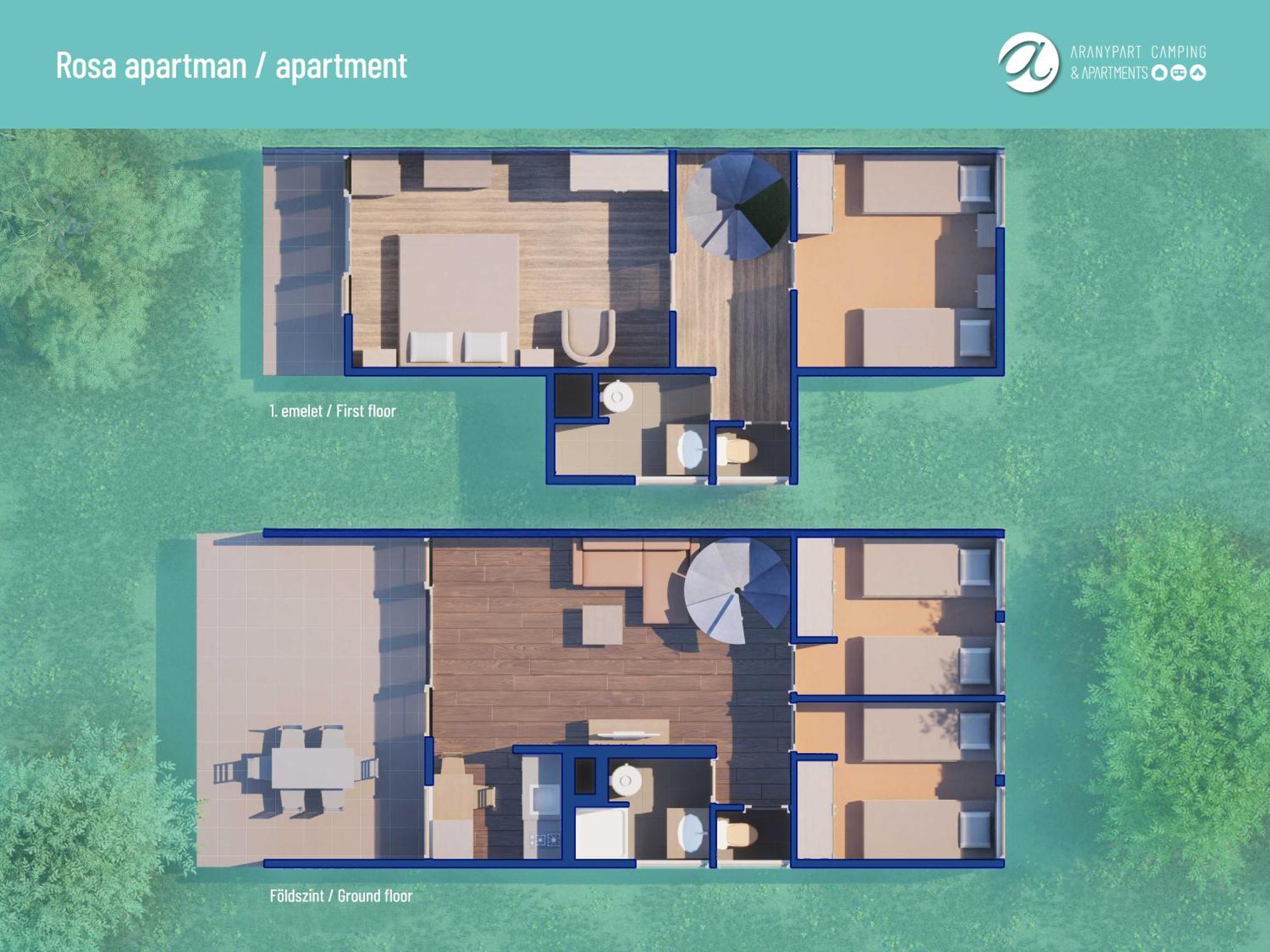Aranypart Camping & Apartments Siófok Exterior foto