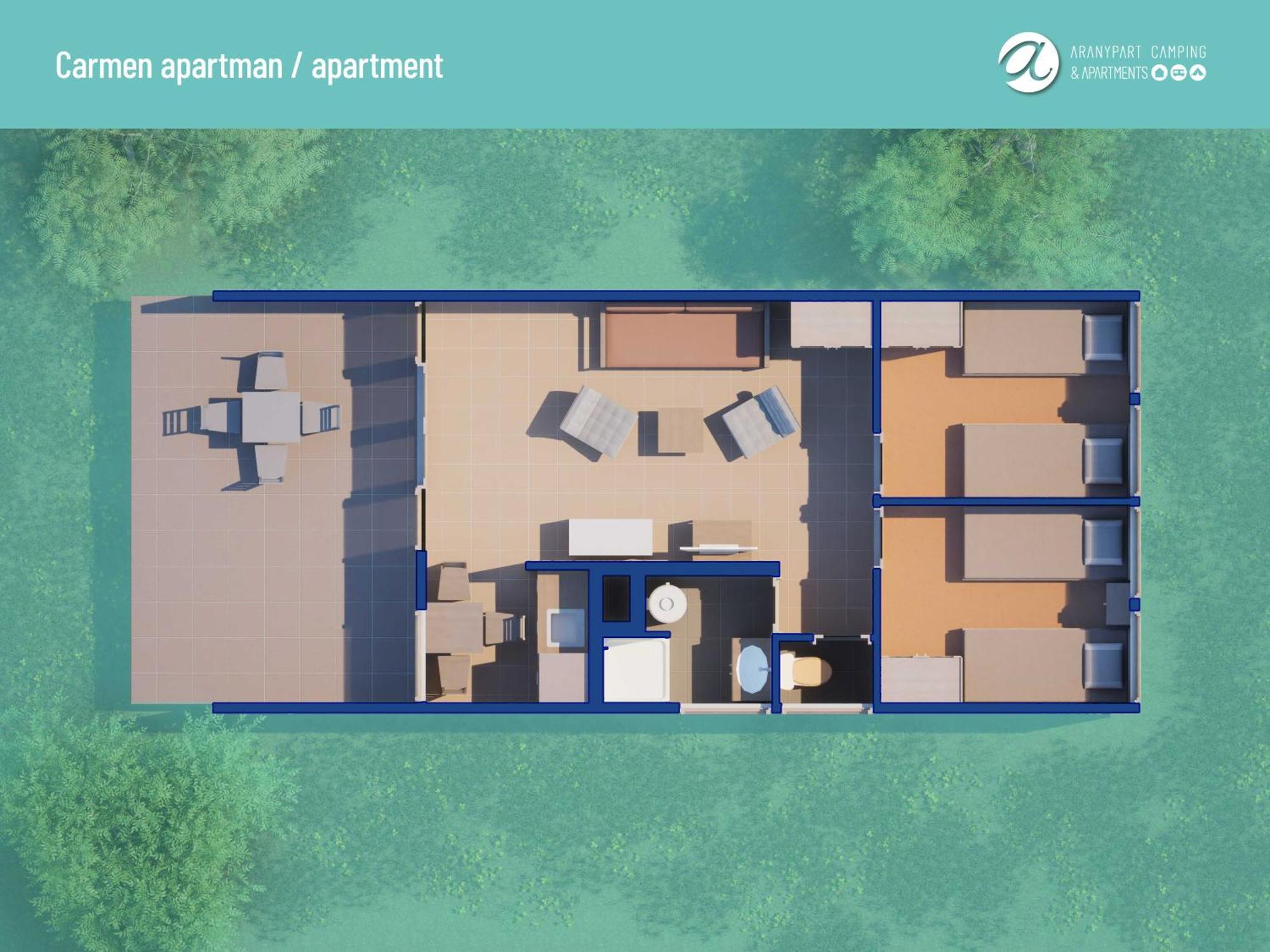Aranypart Camping & Apartments Siófok Exterior foto